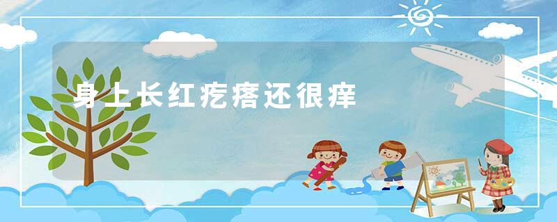 身上长红疙瘩还很痒
