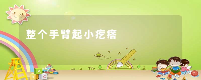 整个手臂起小疙瘩